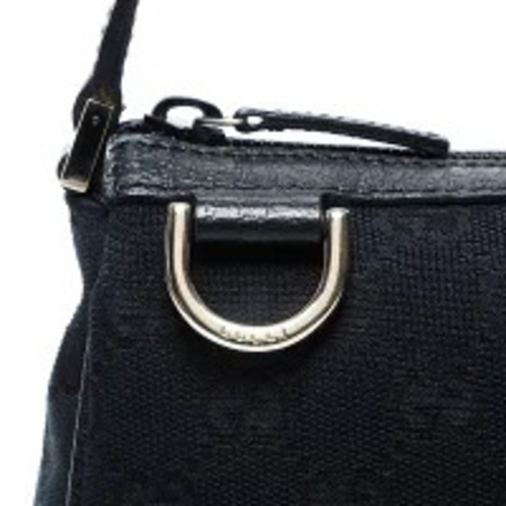 Gucci GG Canvas Clutch Handbag Black - Picture 9 of 13
